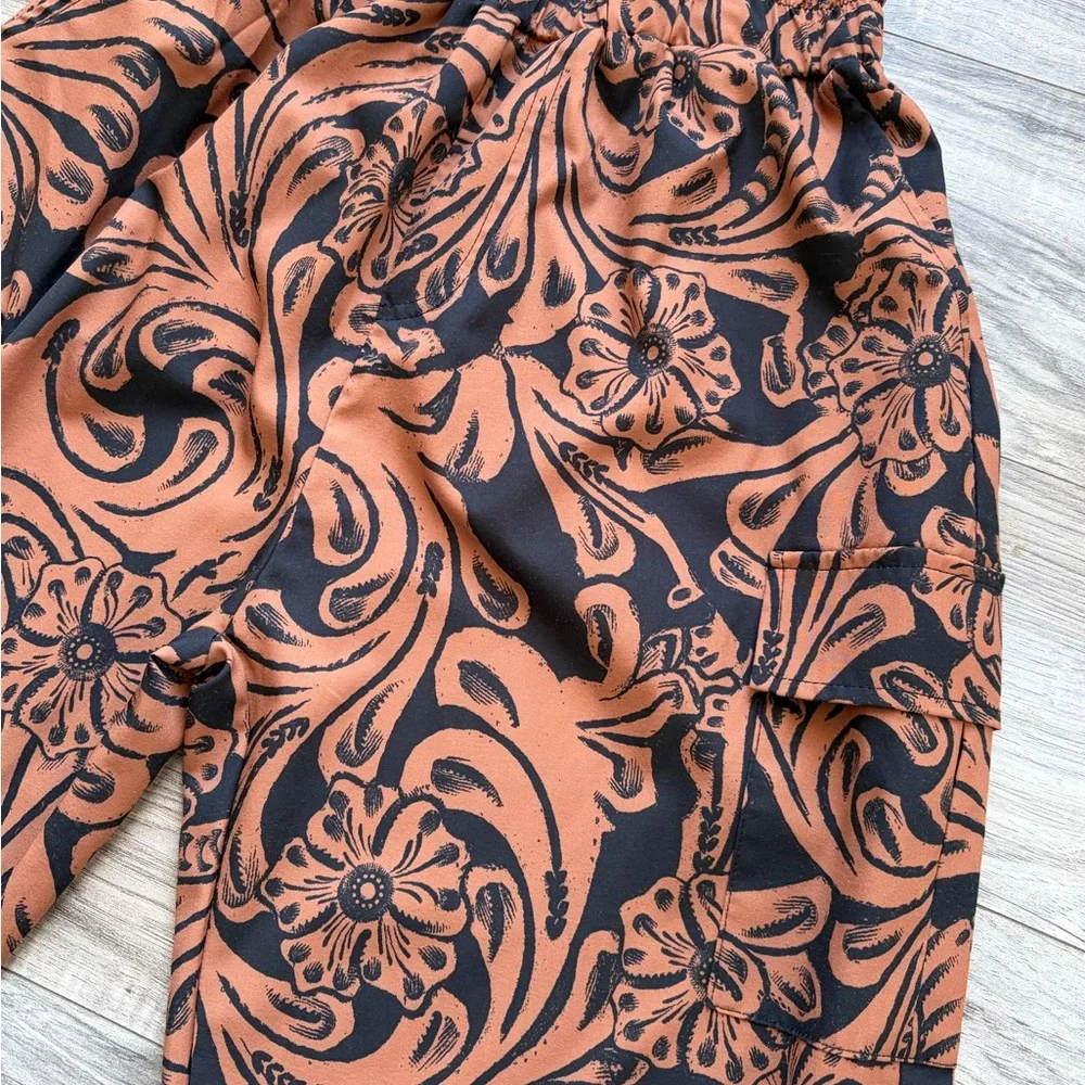 Western Tooled look joggers by Sterling Kreek! - Picture 3 of 5